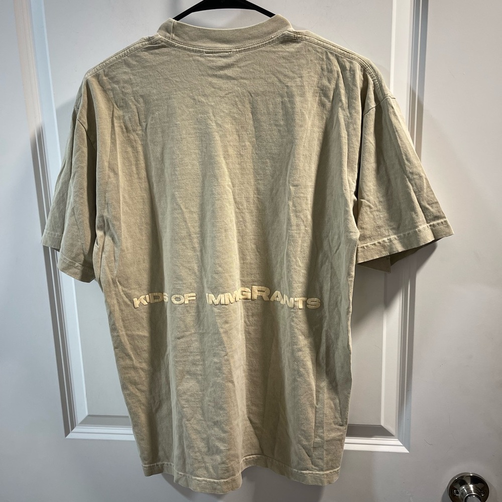 Kids Of Immiorants Beige 'For The Culture' Short Sleeve Graphic Tee - Picture 6 of 9